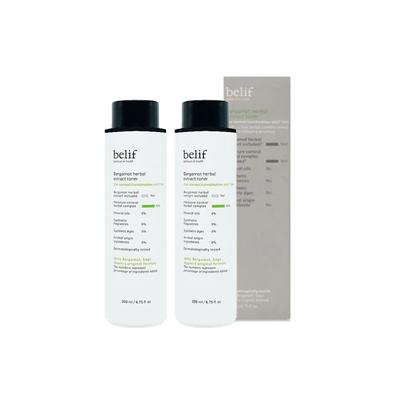 Bergamot Herbal Extract Toner 200ml X 2