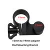 HangTon Rod Clamp Mount 15mm To 19mm Adapter Converter for DJI Focus Pro Motor 19mm Rod Black Bracket, Mount,