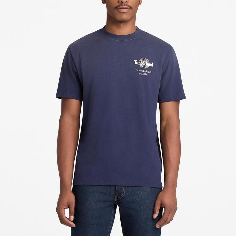 Timberland Gestricktes lässiges weiches T-Shirt Herren Oberteile TB0A5SRU4511