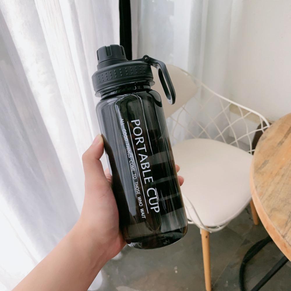 

Plastic Sport Kettle Drinking Tea Coffee Cup Fashion Sport Drinking Bottle Outdoors 800ML чёрный