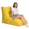 Jumbo Luxury Bean Bag Lounger with Beans Filled (Ready to Use)for Home, Office, Bedroom, Playroom, Living Room, Lounge Seating Color Yellow