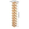 10 Layer Bamboo Shoe Rack Wooden Foldable Storage Shelf Large Capacity Standing Shoe Rack Organizer For Living Room Hallway