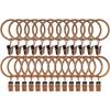 10-30Pcs Curtain Rings Clips for Curtain Hanging Photos Hats Rustproof Vintage Decoration Wire Holder Home DIY Storage Clips