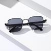 New Vintage Metal Steampunk Sunglasses Men Women Square Sun Glasses For Men Women Retro Brand Gradient Shades Male Female UV400