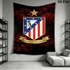 Atletico Madrid Crest Bedding 1 Duvet Cover 2 Pillowcase Without Core Bedding Set Christmas Birthday Gift Duvet Cover And Pillowcase Bedding