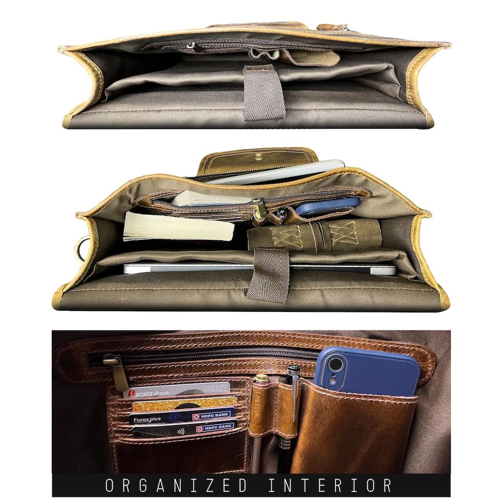 Personalized Genuine Leather Messenger Bag Laptop Bag Shoulder Bag for Women Gift for Men Office Bag Work Briefcase Rustic Bag Large Satchel