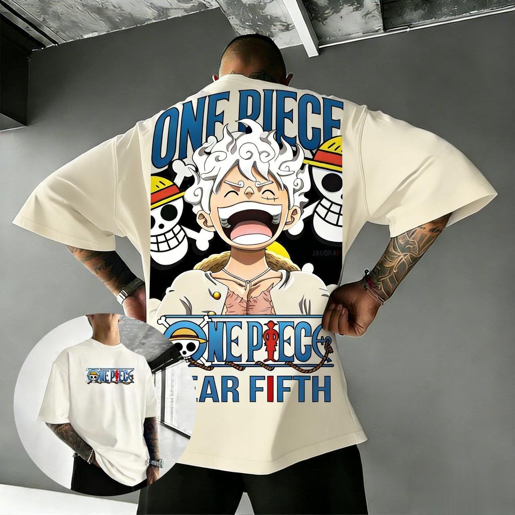 One Piece Luffy Gear 5 Anime T Shirt Men Women Short Sleeve Tee 2026 Summer Y2k Clothes Graphic Print Streetwear Casual Tops