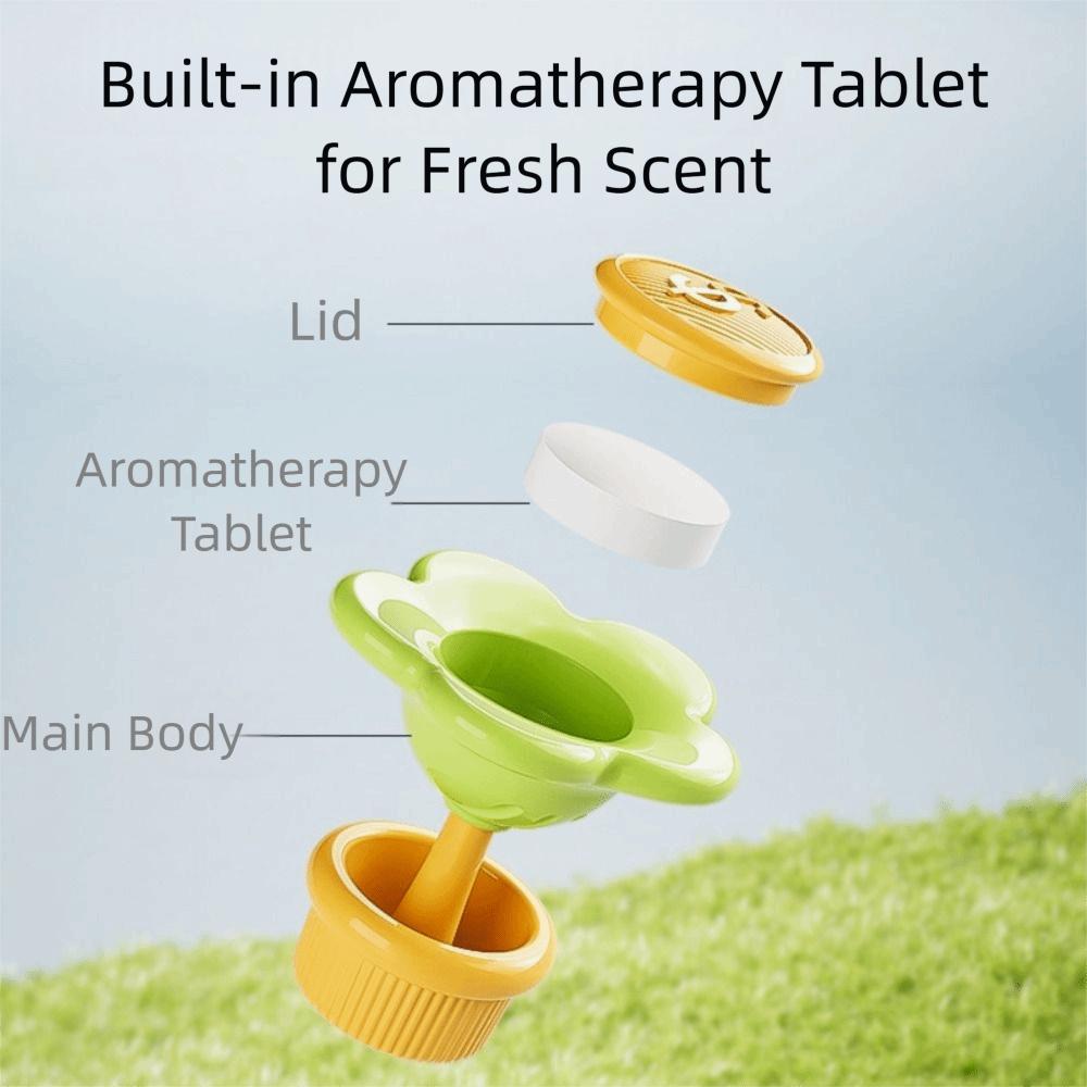 Top Push Button Toilet Flusher Flower Shape Toilet Press Button Toilet Lid Lifter Home Use