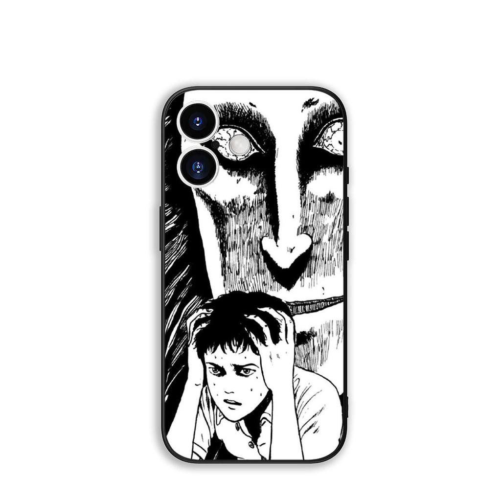 for Samsung Galaxy A36 A17 A26 A07 A35 A54 A53 A13 A33 A34 S8 S9 S20 S21 FE S10 Plus Phone Cover Case Wallpaper Junji Tomie Ito