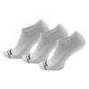 Timberland 3-Pack Core Half Cushion No-Show Socks, Unisex Adult, White, Size L (TB0A6BDU1001)