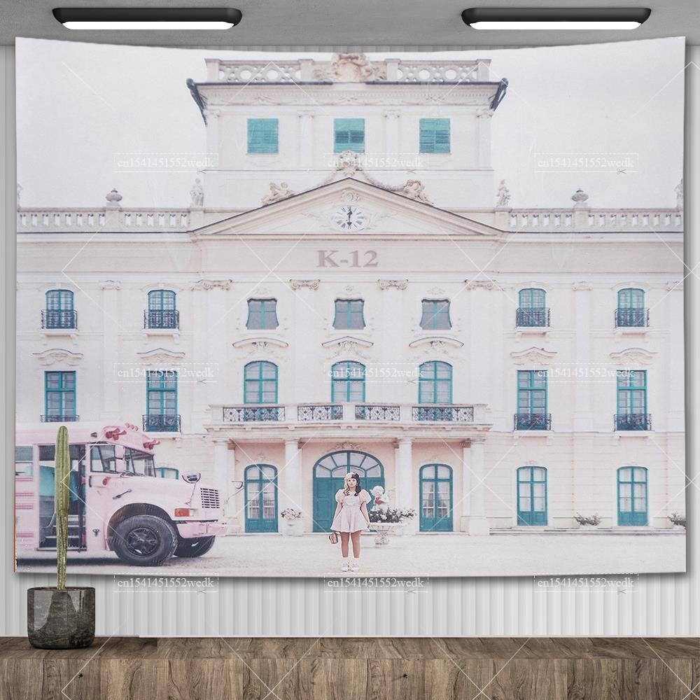 Melanie Martinez Zpěvačka Crybaby Hudební Album Plakát HD Tištěné Nástěnné Umění Gobelín Estetická Dekorace Místnosti Pozadí Dárek pro Fanoušky