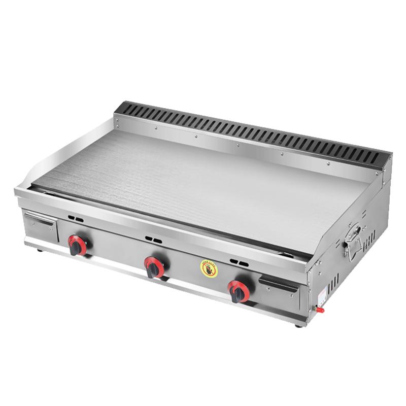 Commercial Gas Teppanyaki Griddle for Fried Rice & Grilled Noodles with Squid Stove and Pancake Machine