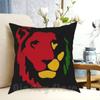 Lion Rasta Reggae Pillow Case Printed Home Soft DIY Pillow Cover Lion Reggae Cat Cats Lions Tigers Tiger Music Rasta Rasta