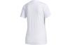 Adidas T Shirts Women's White Crew Neck Moderate Other FM6147