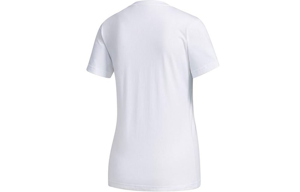 Adidas T Shirts Women's White Crew Neck Moderate Other FM6147