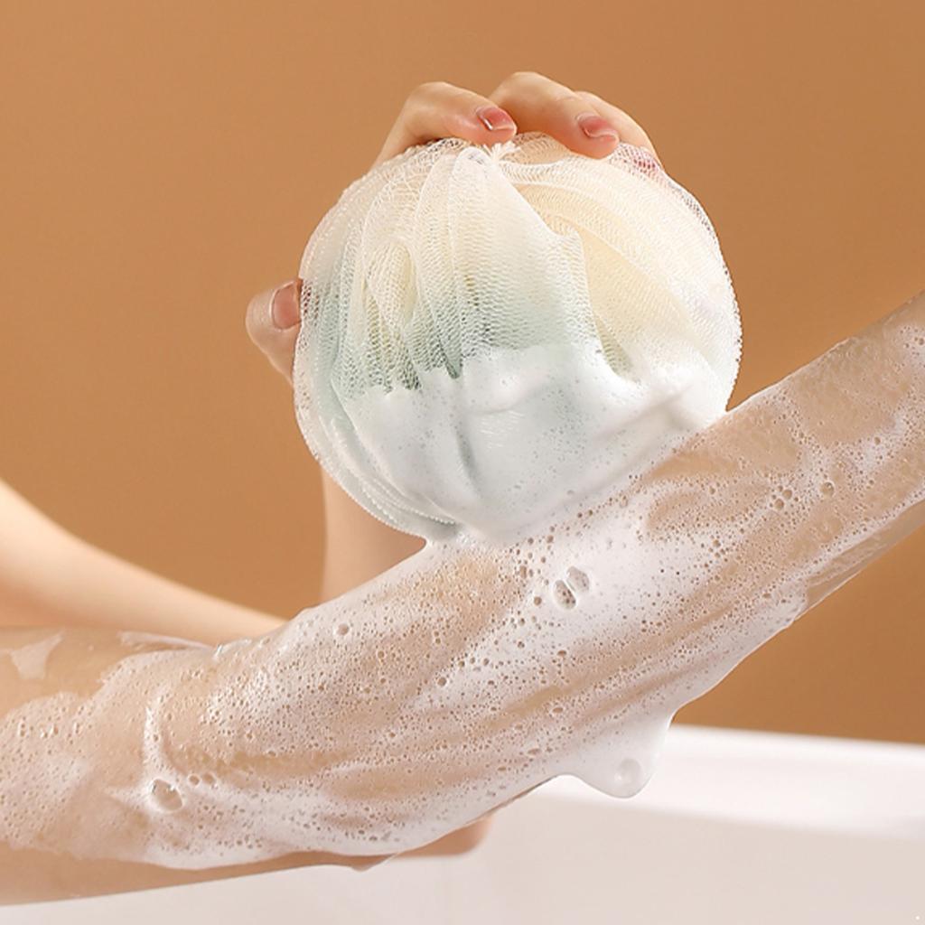 Luxus Badblumen Set 2-teilig – Verdickte Farbverlauf-Badekugeln mit sicherer Aufhängeschlaufe und verstärkter Bindung für ein Spa-Erlebnis