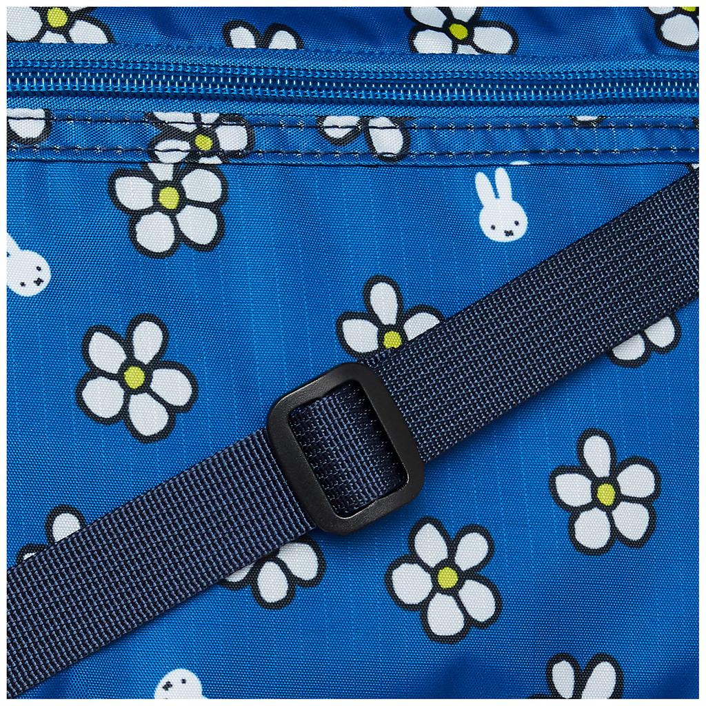 Sifre Mini Tote 6029 Miffy Flower Blue 2-Way Bag-in-Bag Women's