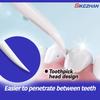 20 Pcs/ Box Exploded Bead Toothbrush Disposable Cleaning Toothbrush Portable Travel Toothbrush with Toothpaste Teeth Whitening