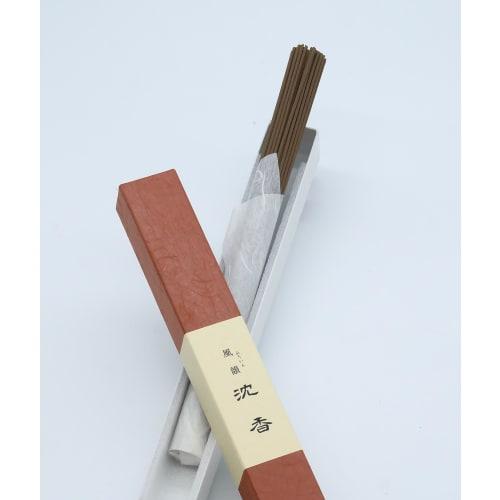 [Fuin Agarwood] Premium Long Incense Sticks, Agarwood Scent, 24.5cm, Made in Japan, Trusted by Eirakuya, Established in 1820
