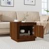  Coffee Table, Brown Oak, 51x50x44cm, Wood-based Material