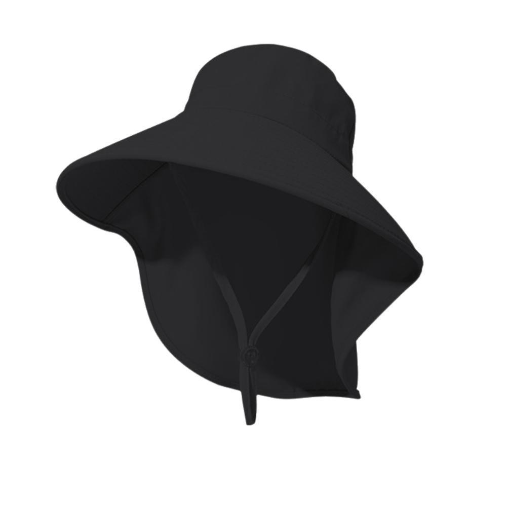 Women's Wide Brim Sun Hat with Face Cover UV Protection Summer Hat for Cycling Hiking Outdoor Activities UPF 50+ Shawl Visor