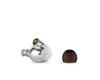 SIVGA SM001 Dynamic Wired Earphones, MMCX, Silver