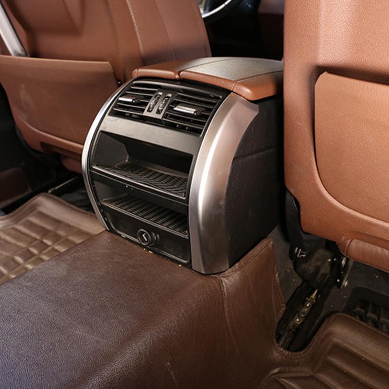 Car Styling Rear Air Vent Side Decoration Strip Trim Fit For BMW 5 Series F10 F18 528li 2011 -2016 Interior Car