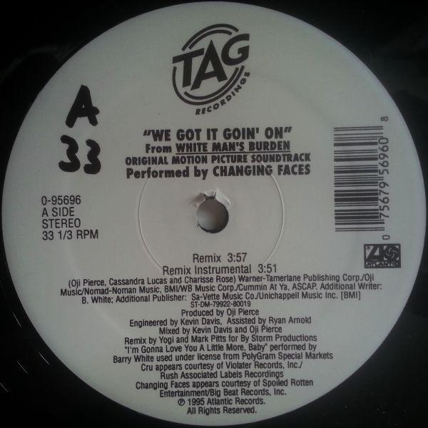 

12inch Record CHANGING FACES We Got It Goin On 095696 1995 US Rap HipHopRB Used