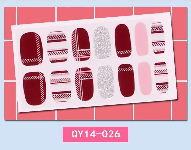 Autocolante de Unghii Tip Slider cu Decalcomanii cu Transfer de Apă Tatuaj Floare Fluture Decor Manichiură Vârf Adeziv