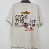 Maglietta Unisex Cotone Oversize Taglia L Nuova T-shirt Vintage Gabbia L'Elefante Tour 2024 S-4xl