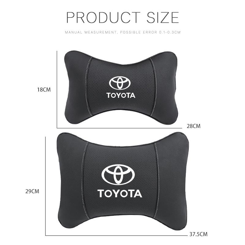 Car neck cushion memory foam breathable headrest neck support protector car interior For Toyota GRsport