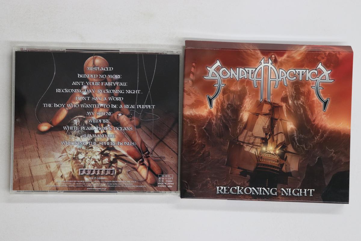 

CD SONATA ARCTICA - Reckoning Night MICP10466 AVALON 2004 Japan Metal Used