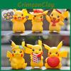 Pikachu Pokmon Pvc Action Figure Model Desktop Decor For Collectors Gift Fans
