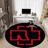 1pc Rammstein Carpet, Round Non-Slip Durable Large Size Office Carpet, Suitable for Office,yy250908074