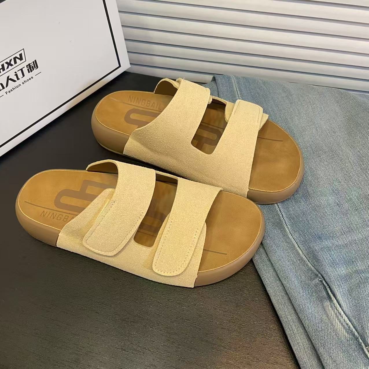 

Sandals summer new casual sports sandals platform women beach sandals women 35 бежевий