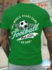 FIFA Men'S Dark Gray Soccer Graphic Tee, Made from 100%, a Comfy Casual Shirt Featuring 'THE WORLD STARS GAME' And a Soccer Ball Design