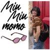 [USED] TWICE MOMO MIUMIU Regard Sunglasses M, Retail Price 63,000 Yen