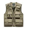 Men's Quick-Dry Multi-Pocket Mesh Fishing and Photography Vest
