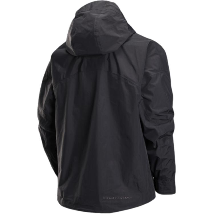 Nike ACG Storm-Fit Adv Morpho Hooded Fashion Soft Versatile Long Sleeve Waterproof Jacket Men Jackets Black HJ2688010