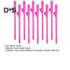 10/20Pcs Bachelorette Party Willy Straws Funny Drinking Straws for Girls Night Out Reusable Food Grade Plastic Straws Party Favors Crazy Night Straw