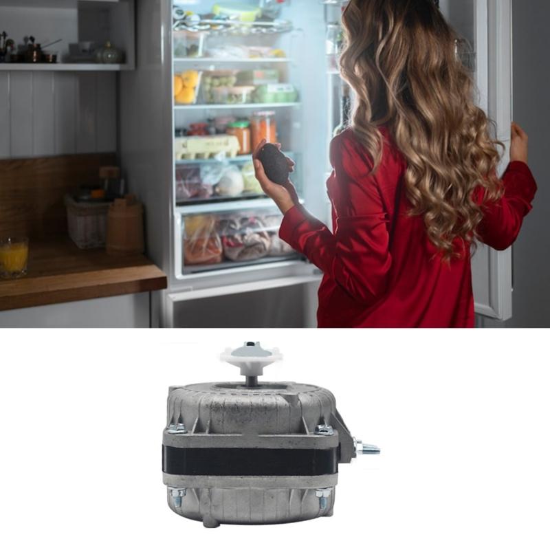 High Performances Cooling Motor Refrigerator Condensers Fan Copper Texture Perfect for Domestic and Commercial Kitchens