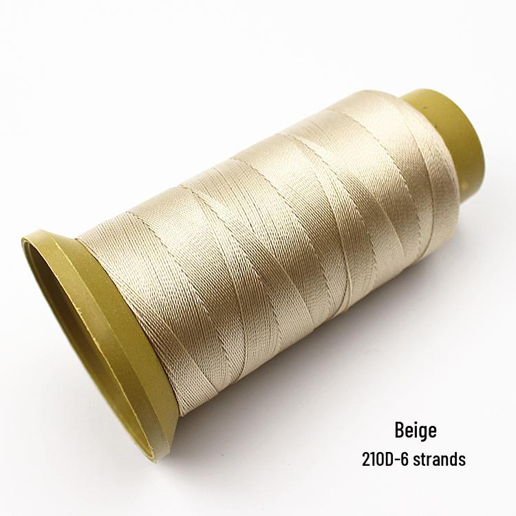 Sewing Thread: Large Spool for Leather, Sofa, or Jeans - High Strength Mercerized Thread