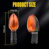Turn Light Indicator Signal Lamp F/R Pair Fit Amber Yamaha YZF R125 2008-2024