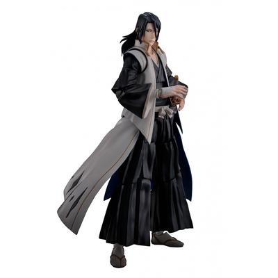 TAMASHII NATIONS SHFiguarts BLEACH Millennium Blood War Hen Byakuya Kuchiki Approx. Figurine mobile peinte en ABS et PVC de 155 mm
