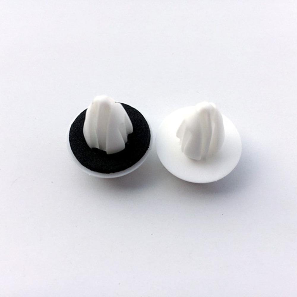 50PCS Car General Accessories Door Panel Clips with Seal Ring Fastener Rivet Bumper Clip