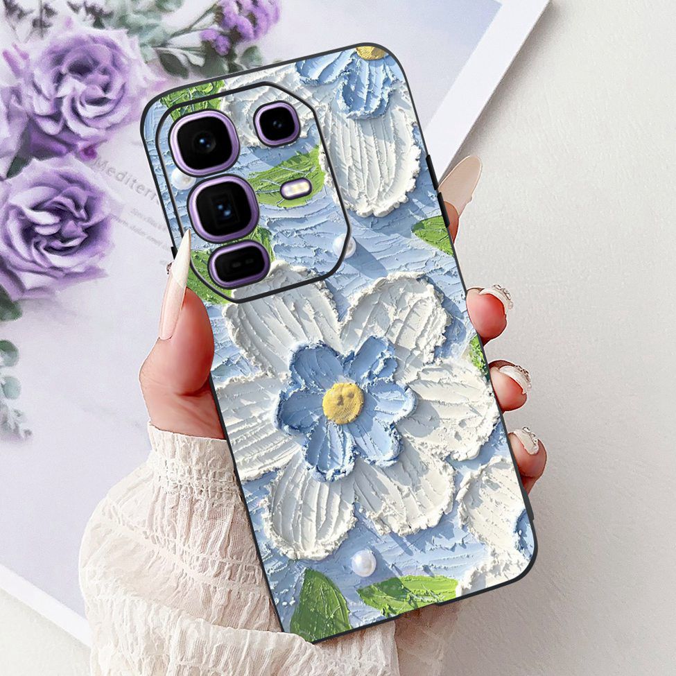 For Infinix Note 50 Pro Plus Case Cover X6856 Fashion Luxury Flowers Cute Cartoon Funny Cool Phone Case For Infinix Note 50 Pro+