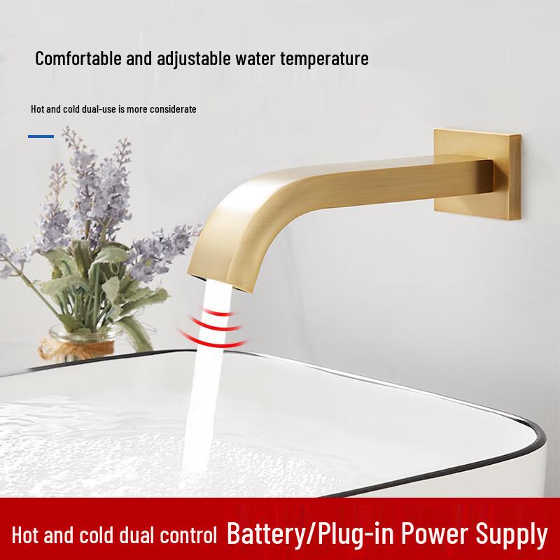 Grifo de Lavabo Automático con Sensor de Pared Yidashang