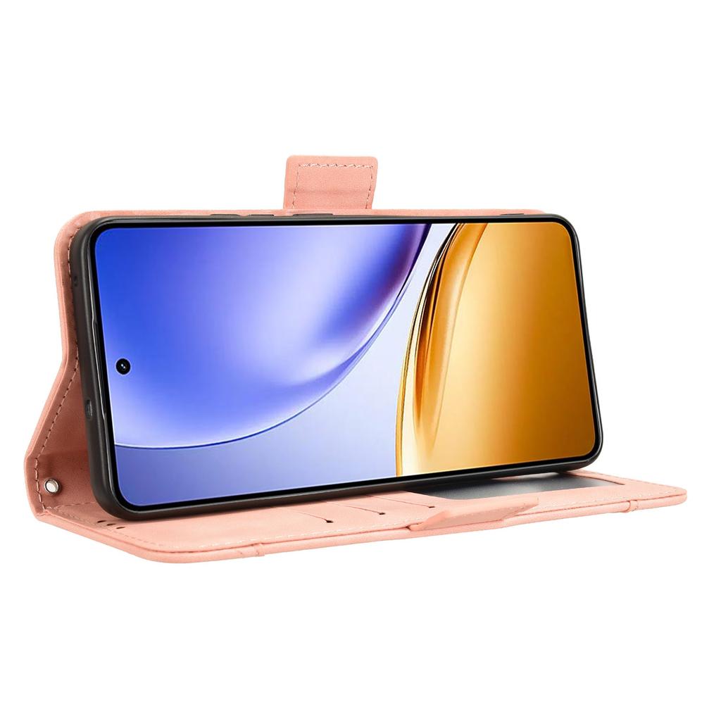 For Realme 14T 5G/Realme 14 5G Leather Case Phone Wallet Cover with Multiple Card Slots