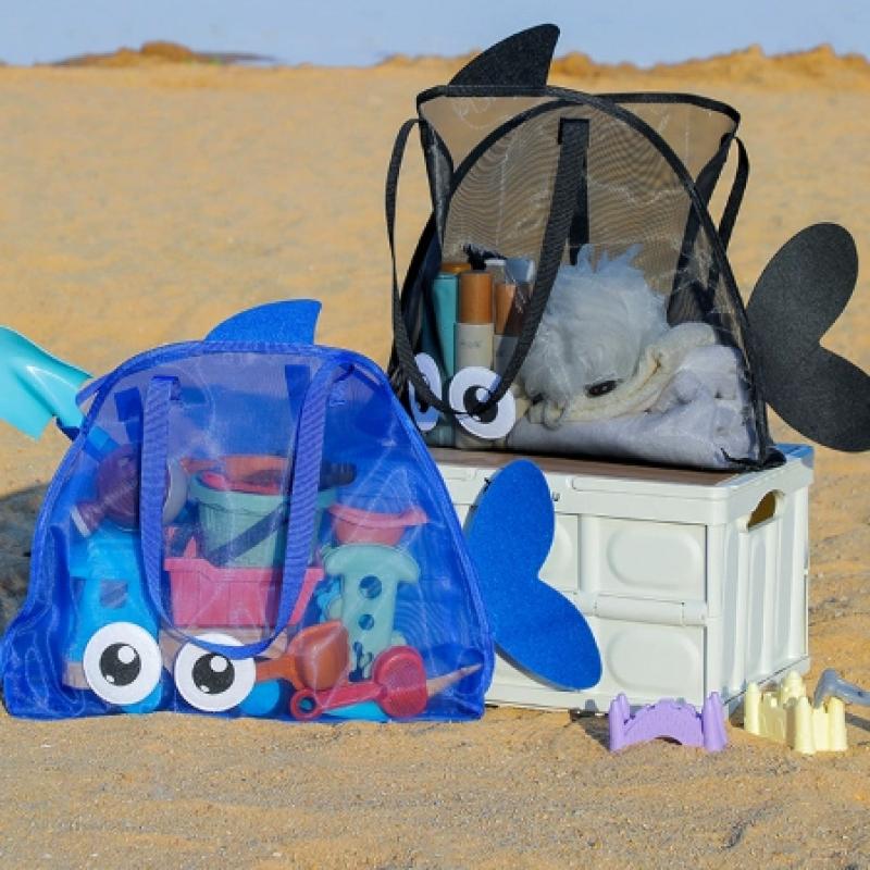 Summer  Travel Beach Bag Children'S Cartoon Toy Storage Bag Swimsuit Storage Bag Big Eye Handheld Toiletry Bag