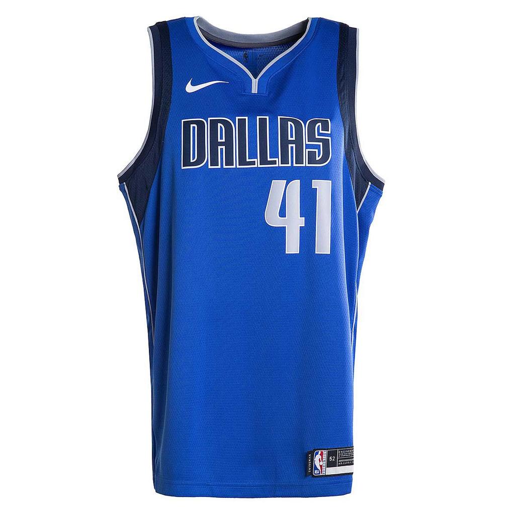 Nike X NBA Collaboration Dallas Mavericks Swingman Jersey Nowitzki Comfortable Sports Casual Versatile Basketball Vest Men jersey 864469-481